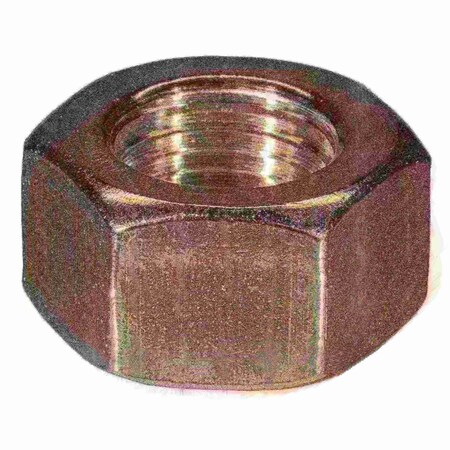 Midwest Fastener Hex Nut, 9/16"-18, 18-8 Stainless Steel, Not Graded, 6 PK 931981